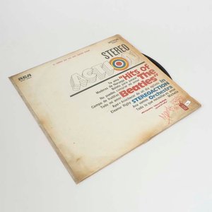 Lote siguiente: Disco de Vinilo LP "Hits of the Beatles" Stereo Action Orchestra
