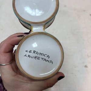 Lote de Jarras y Set de Aceite y Vinagre Antiguos - imagen 5