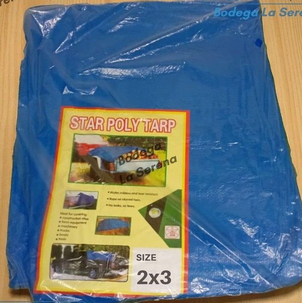 Lona Star Poly Tarp 2x3 Metros Impermeable Reforzada