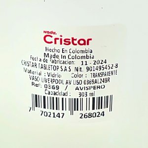 Lote de 17 Vasos Altos Hialinos Cristar - imagen 3