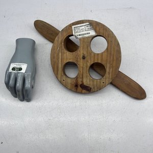 Pieza Decorativa Hélice de Avión Antigua en Madera - imagen 2
