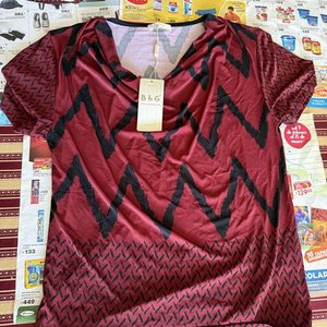 Blusa B&G Talle M/L con Diseño Zigzag - imagen 7