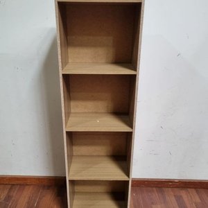 Estantería Clara de Madera con 4 Niveles (40x24x136 cm) - imagen 1