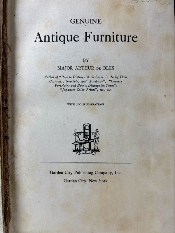 Muebles Antiguos Auténticos en Inglés - imagen 2