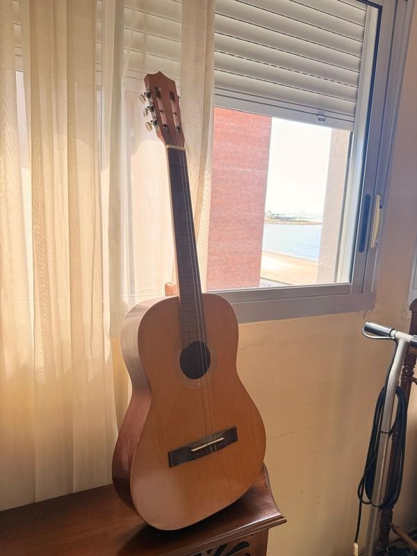 Guitarra Clásica con Estuche Negro