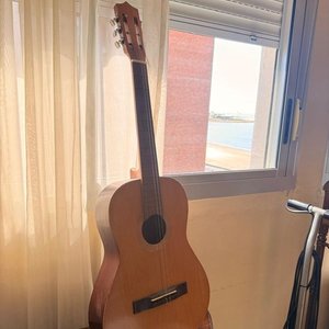 Guitarra Clásica con Estuche Negro - imagen 1