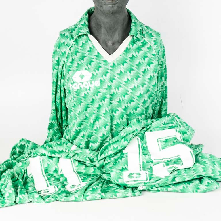 Lote siguiente: Camisetas de fútbol marca Nanque de los 90