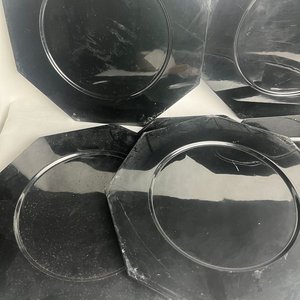 Set de 6 Sitiales Octogonales Negros en Acrílico - imagen 4