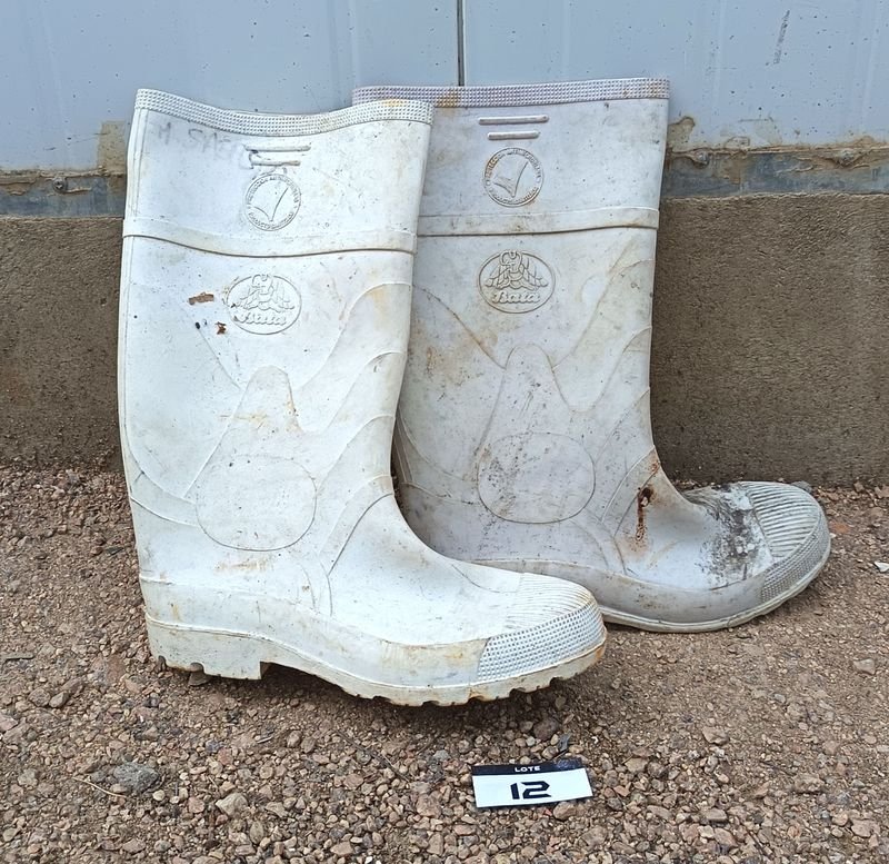Dos Pares de botas lluvia PVC Talle 43 - Detalles de Uso