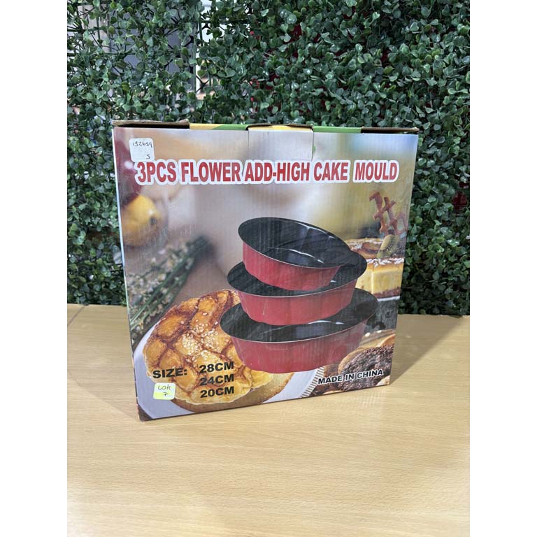 Piezas de horno para pastel: tres tamaños diferentes
