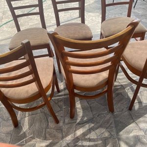 LOTE DESTACADO- Juego de comedor de madera - imagen 9