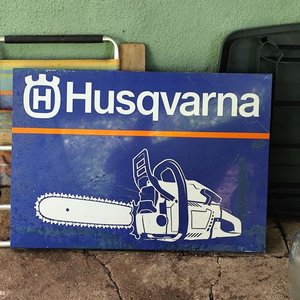 Lote siguiente: Cartel Metálico Husqvarna Motosierra 100 x 72 cm