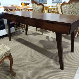 Escritorio Mid Century de Madera con Tres Cajones - imagen 3