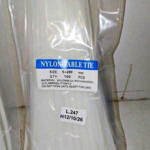 400 Precintos Plásticos Nylon Cable Tie Varios Tamaños - imagen 2