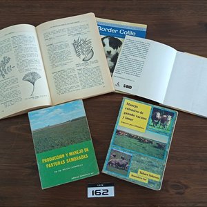 Lote de 5 Libros Técnicos y de Historia: Veterinaria, Ganadería, Pasturas, Botánica y Razas - imagen 3