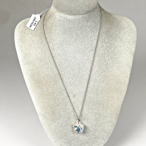 Cadena de Plata Fina con Colgante de Cristal - imagen 2