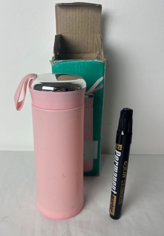 Botella Térmica Rosa para Ejercicio 400ml - imagen 1