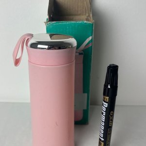 Botella Térmica Rosa para Ejercicio 400ml - imagen 1