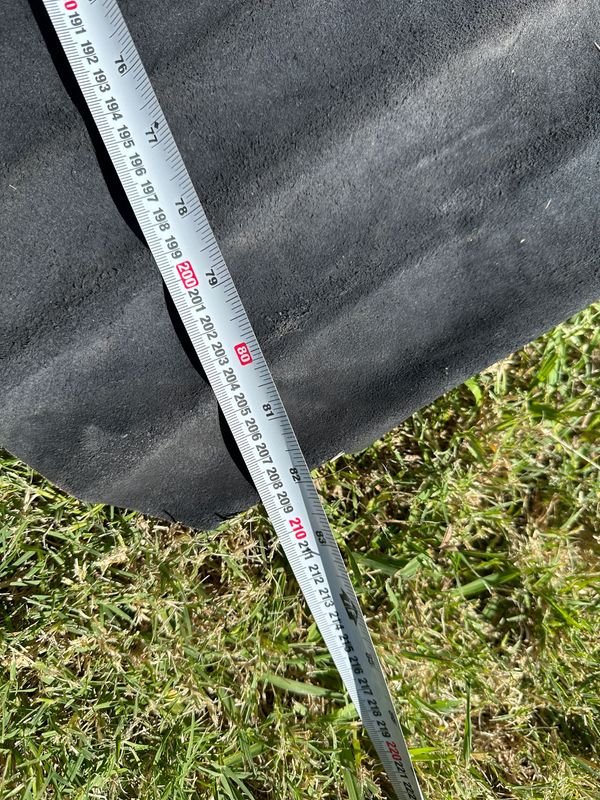 Napa Negra 2,0 x0,70 - Cuero de alta calidad - imagen 9