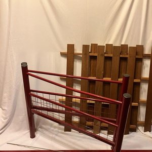 Cama de una Plaza -Caño y madera - imagen 2