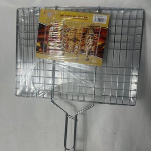 Parrilla Metálica para Asado con Mango de Madera - imagen 6