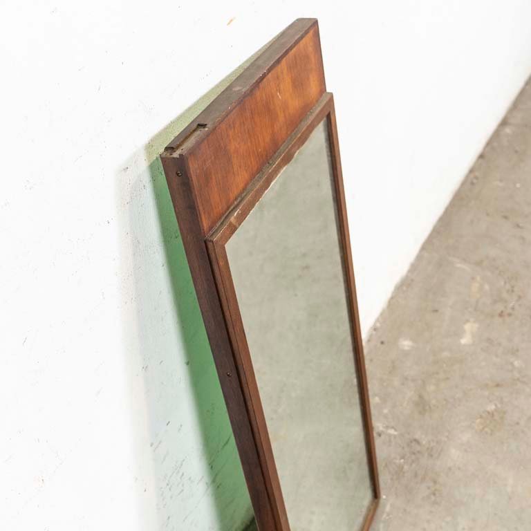 Puerta espejada de doble frente con marco de madera - imagen 2