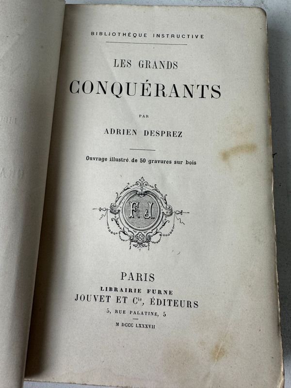 Libro de Adrien Desprez: Los Grandes Conquistadores - imagen 3