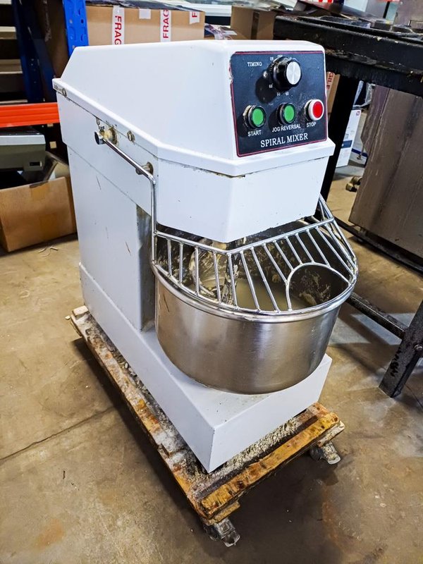 Batidora Comercial Spiral Mixer Industrial 20 Litros