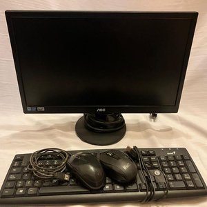 Monitor AOC, Teclado Genius y Mouse con Cable - Set Informático - imagen 4