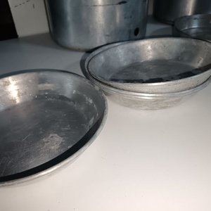 Set de Cocina de Camping Royal de Aluminio Antiguo Completo - imagen 4