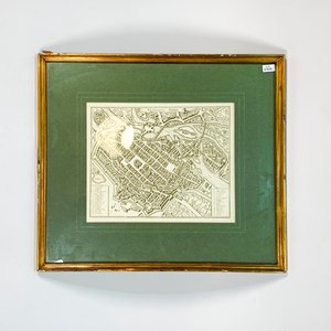 Lote anterior: Mapa Antiguo de Breslavia (Wratislavia) en Polonia, Marco Dorado