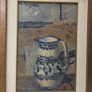 Lote anterior: Cuadro "Naturaleza Muerta" de Alceu Ribeiro, 40x27 cm
