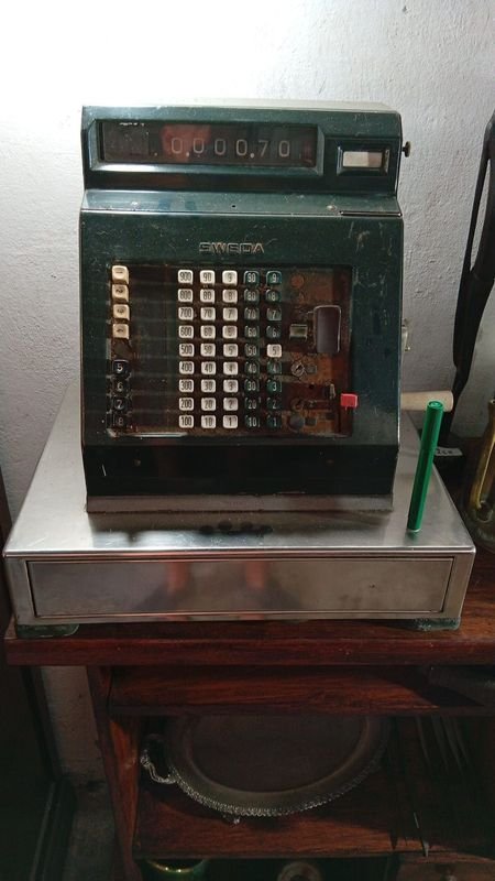 Caja Registradora Antigua Sweda Sueca de 1930