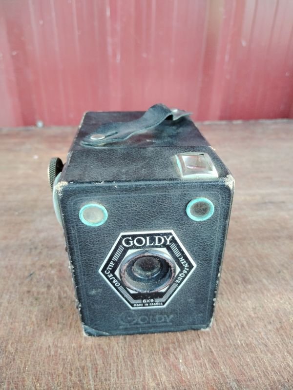 Antigua maquina de fotos Goldy - Equipamiento antiguo y vintage - imagen 1