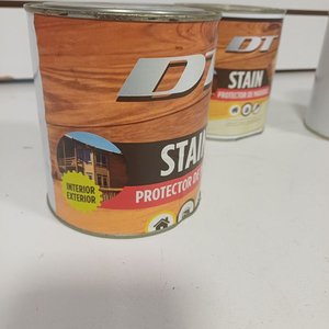 4 Latas Protector de Madera Roble 1 Litro - imagen 3