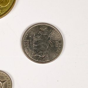 Lote de 4 monedas: Uruguay, Cuba, Perú y Estados Unidos - imagen 5