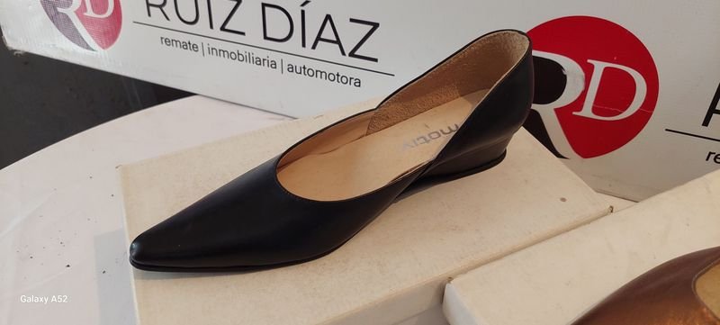 Zapatos de tacón alto en cuero - imagen 4