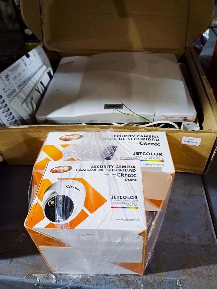 Kit de Seguridad: 2 Cámaras PPA Citrox y Alarma con Sensor y Teclado