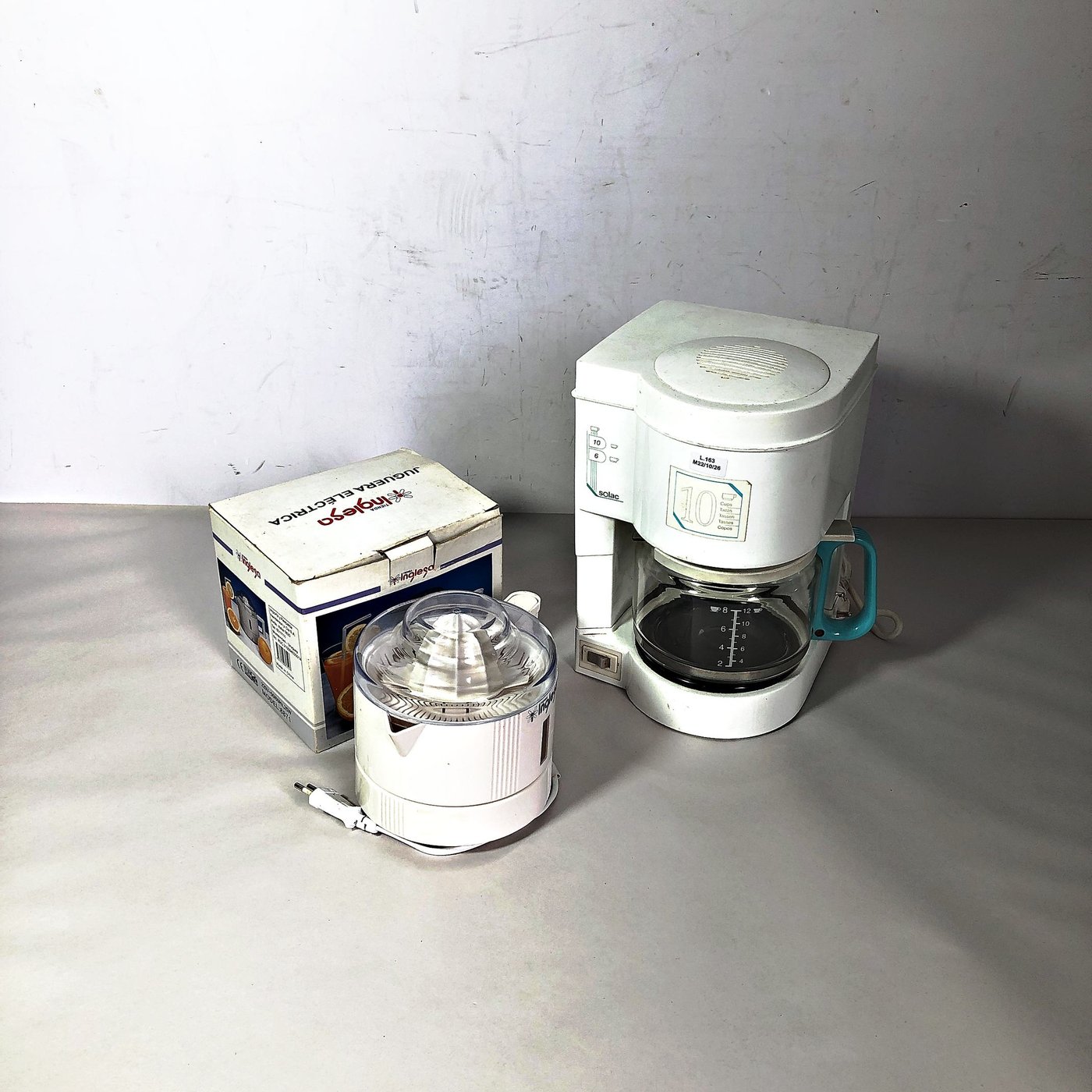 Cafetera Solac y Juguera Tienda Inglesa - Funcionando