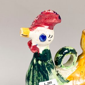 Jarrita de Cerámica con Forma de Gallo - Decoración Rústica - imagen 3