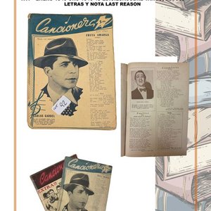Lote de Revistas Cancionera de 1945 y 1946 con Tangos y Fotos - imagen 3