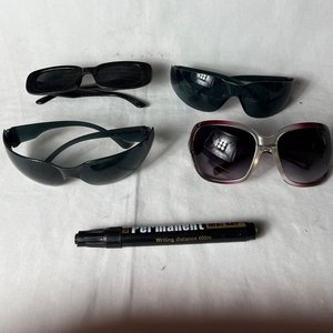 Lentes de Sol Negros y Transparentes - Pack de 4 - imagen 5