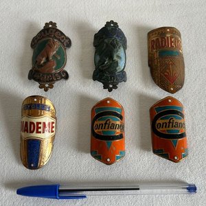 Lote anterior: Insignias Frontales Antiguas para Bicicletas (Peugeot, Radier, Diadem, Confiance)