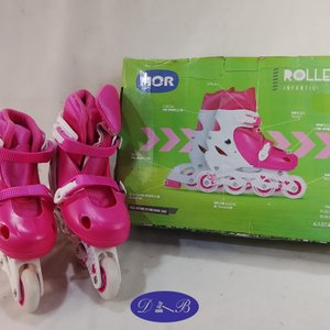 Lote siguiente: Par de Rollers Ajustables Mor Infantiles Rosas Nuevos
