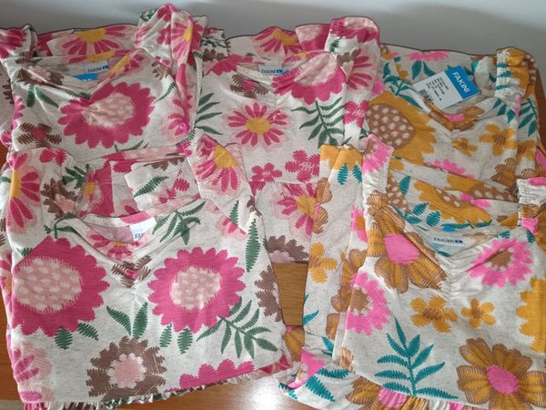 Vestidos de niña estampados y lisos para talleres 4, 6, 8 y 10 - imagen 3
