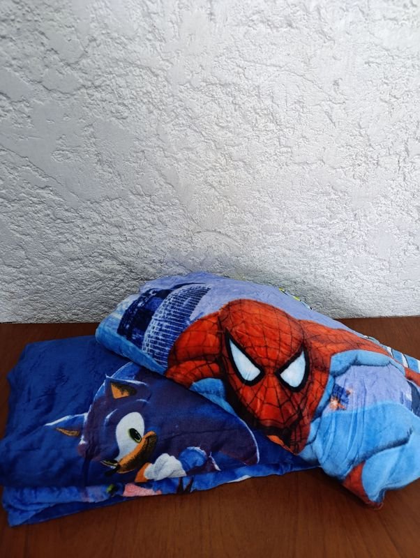 Lote anterior: Frazadas de alta calidad con diseños de Sonic y Hombre Araña