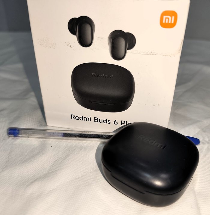 Auriculares Xiaomi Redmi Buds 6 Play Negros Recargables Bluetooth