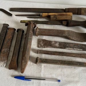 Lote de puntas, formón, lima y varios - imagen 3