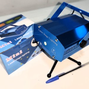 Proyector Láser Mini Audiorítmico con Regulación, Nuevo en Caja - imagen 4