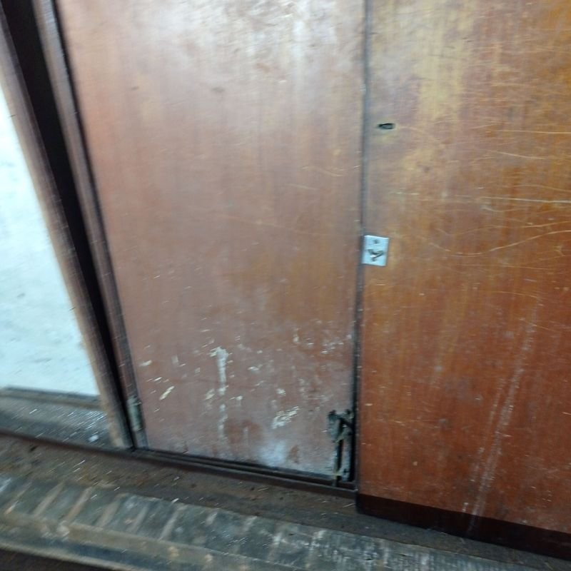 Puertas de contrachapado de cedro, doble hoja con marco - imagen 8